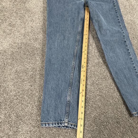 Vtg Levis 512 Jeans Women’s 11 S 28x29 High Waist Tapered Leg Denim Grunge Y2K - Picture 7 of 13